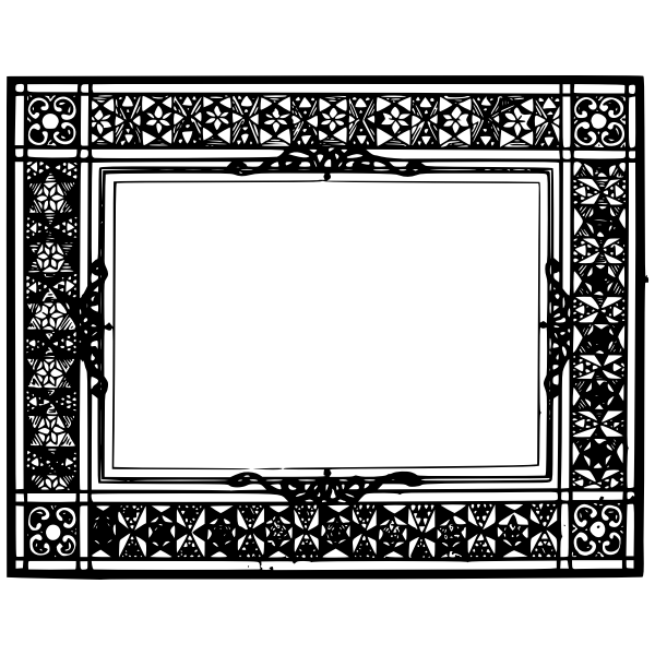 SVG Old frame