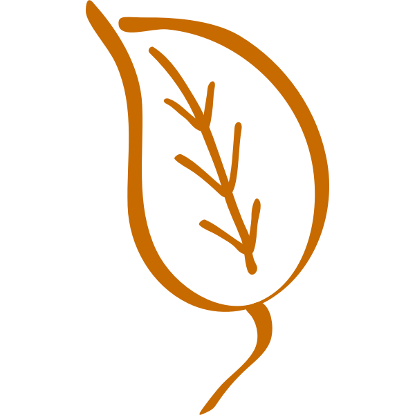SVG Old leaf