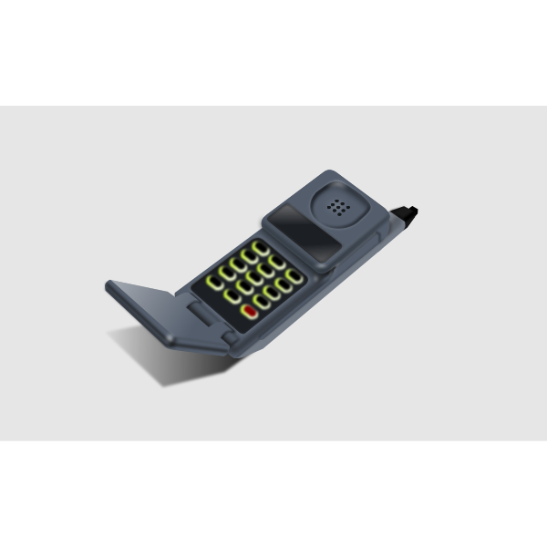 SVG Old phone