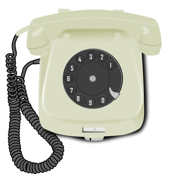 SVG Old phone image