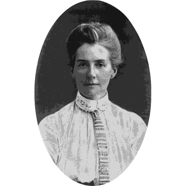 SVG Old Photo of a Woman