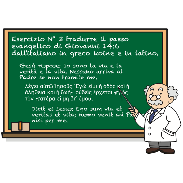 SVG Old professor teaching
