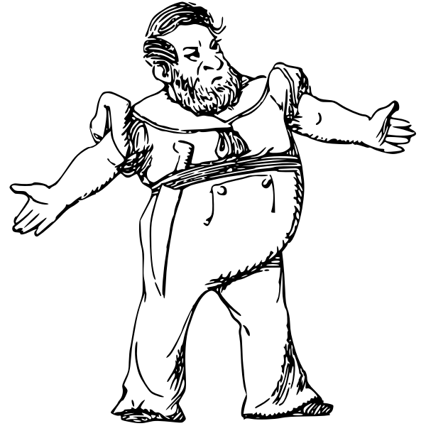 SVG Old sailor