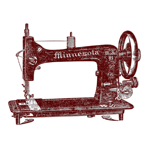 SVG Old sewing machine