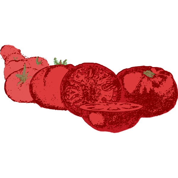 SVG Old style tomatoes