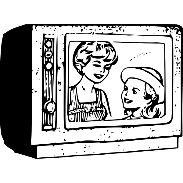 SVG Old style TV