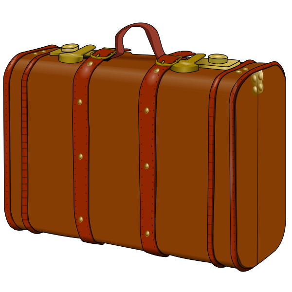 SVG Old suitcase