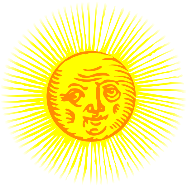 SVG Old sun