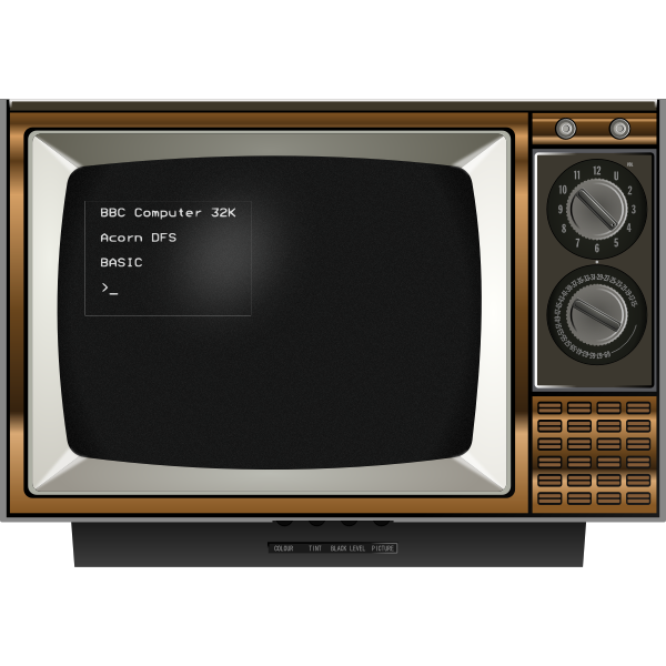 SVG Old TV
