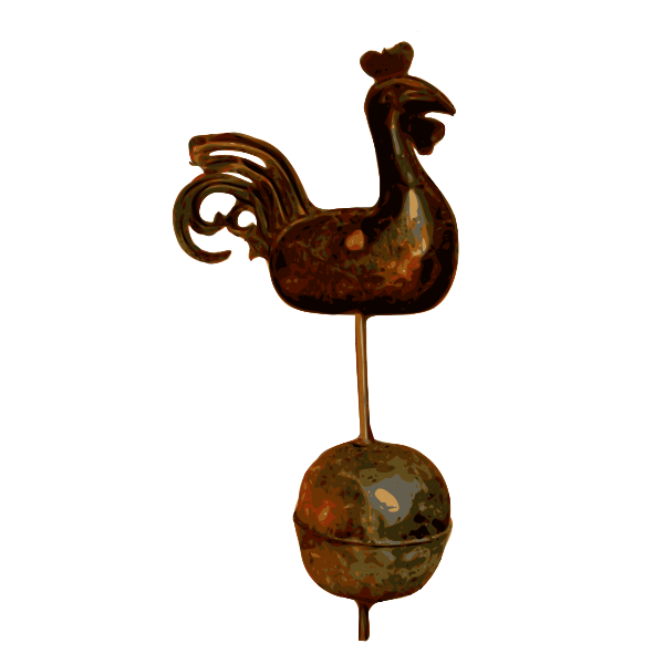 SVG Old weathercock