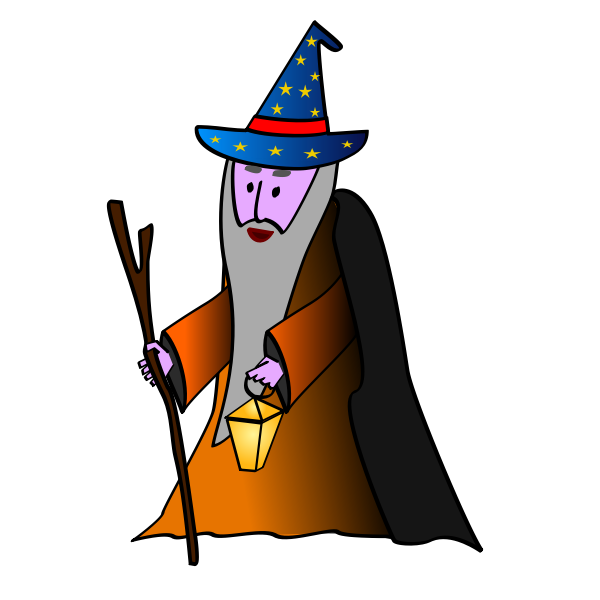 SVG Old wizard