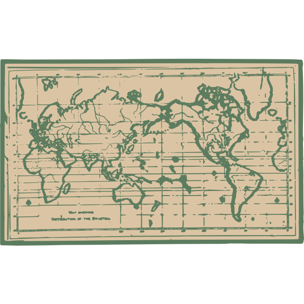 SVG Old World Map
