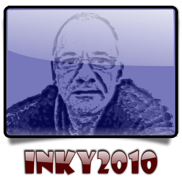 SVG Older balding man profile vector image
