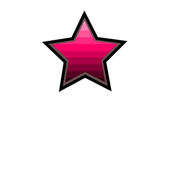 SVG Ombre star