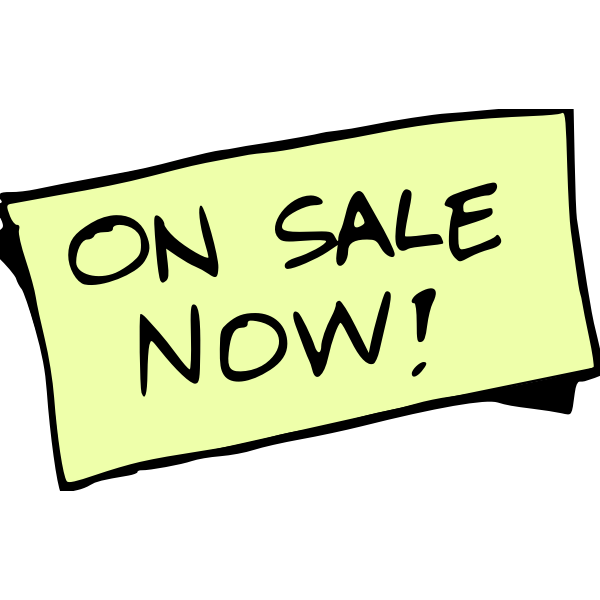 SVG On sale note