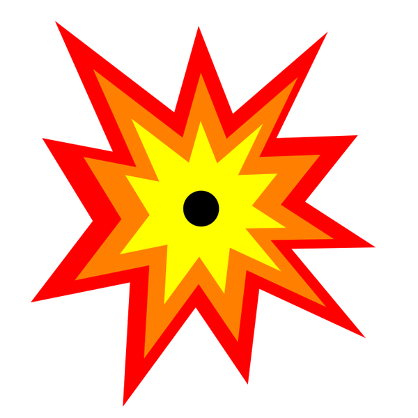 SVG one eyed sun