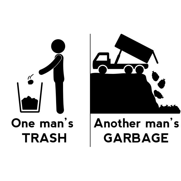 SVG One Man039s trash