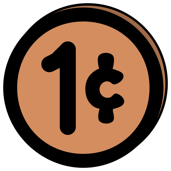 SVG One penny
