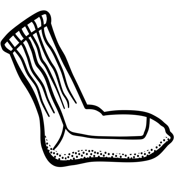 SVG one sock