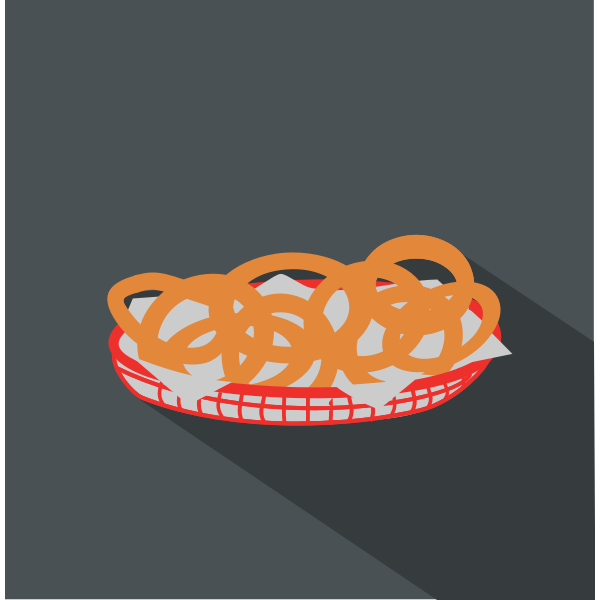 SVG Onion rings icon