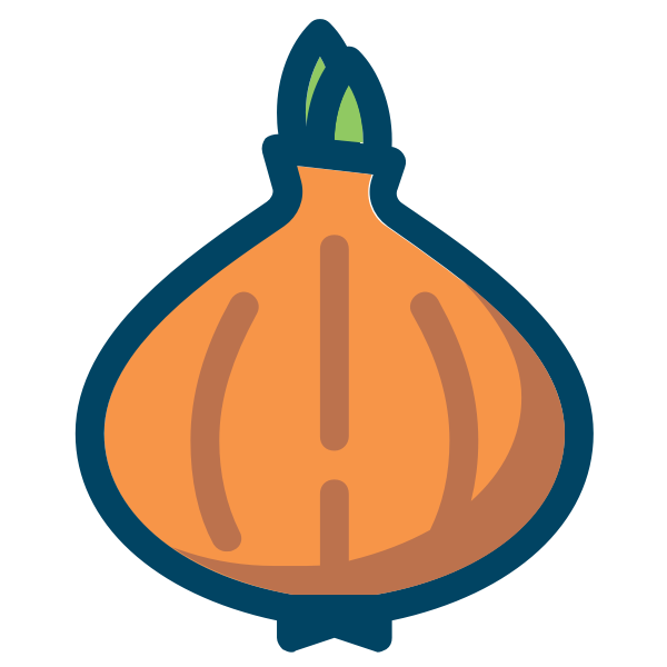 SVG Onion vector symbol