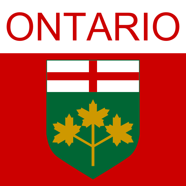 SVG Ontario symbol vector illustration