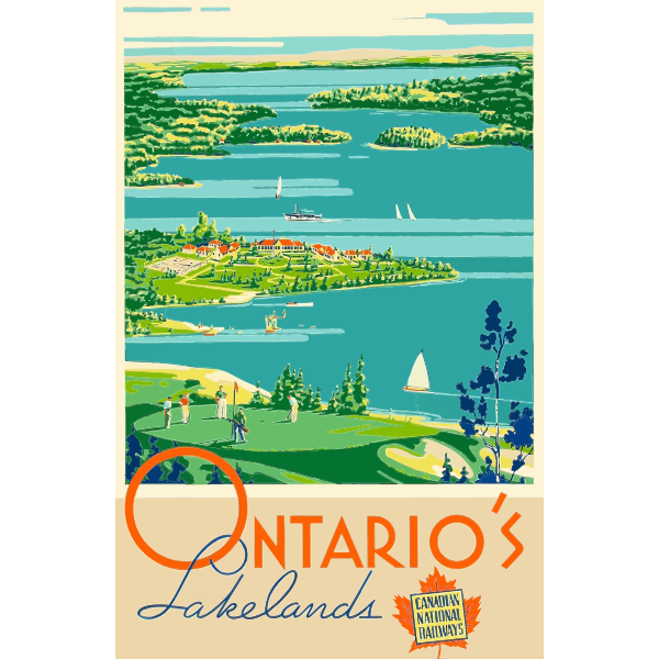SVG Ontario039s lakelands
