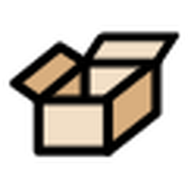 SVG Open box icon
