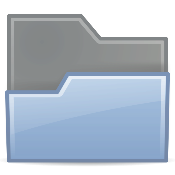 SVG Open folder