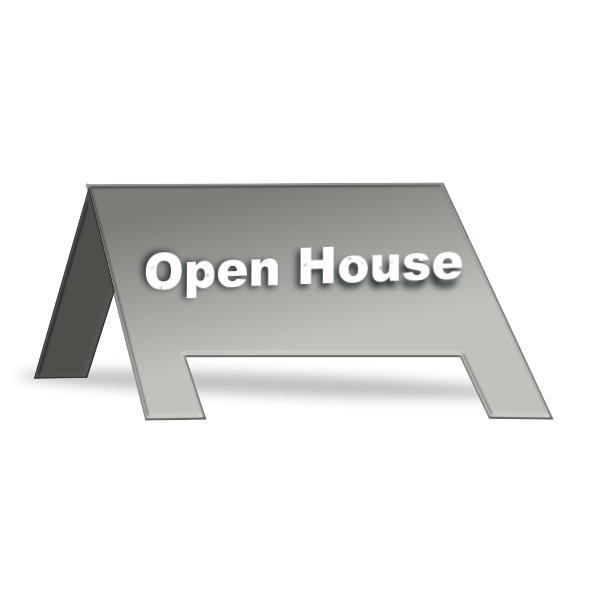 SVG Open house signage