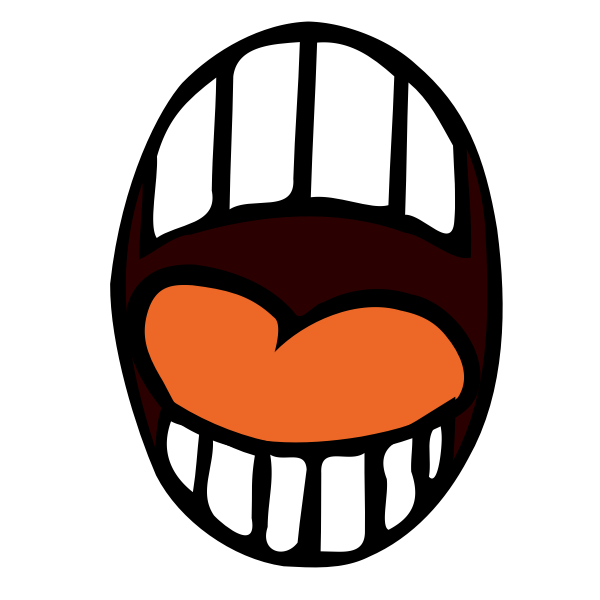 SVG Open mouth