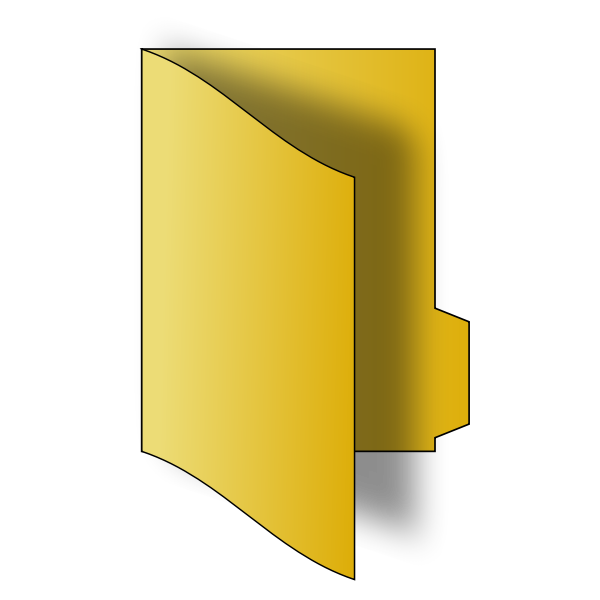 SVG Opened directory image