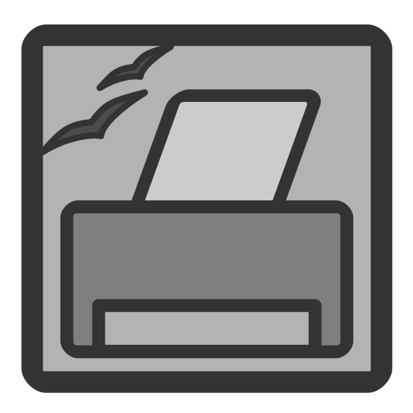 SVG OpenOffice printer admin icon-1572531704