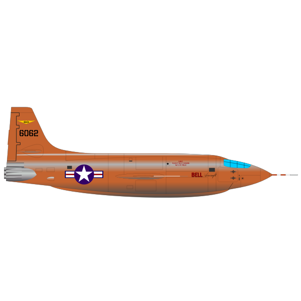 SVG Orange airplane