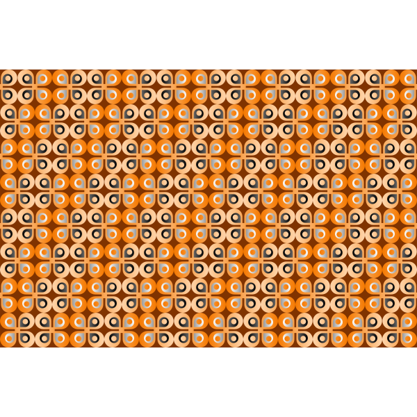 SVG Orange butterflies in a background