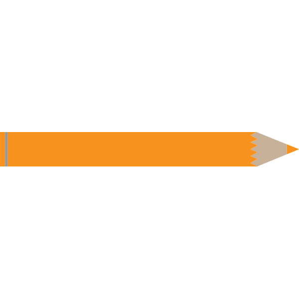 SVG Orange crayon