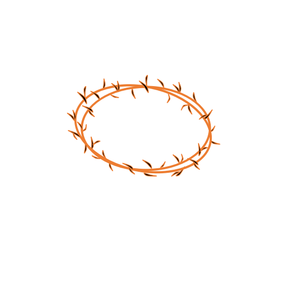 SVG Orange crown