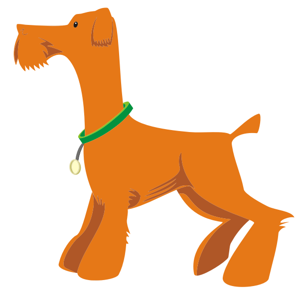 SVG Orange dog