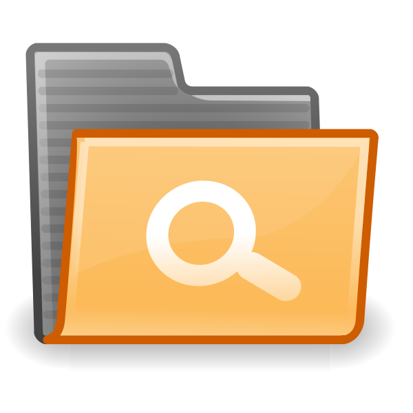 SVG Orange folder