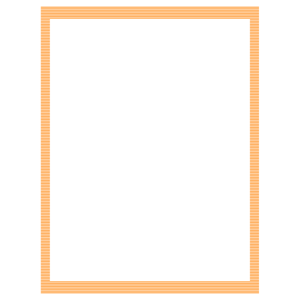 SVG Orange frame