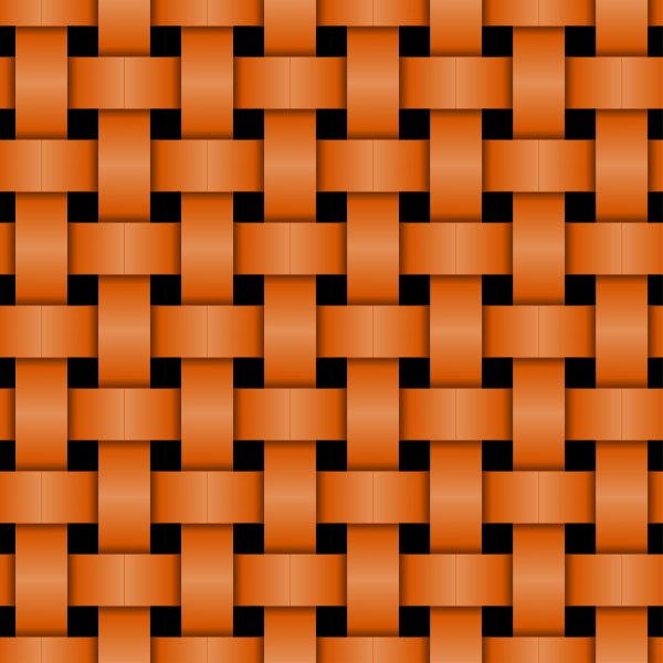 SVG Orange knitted pattern