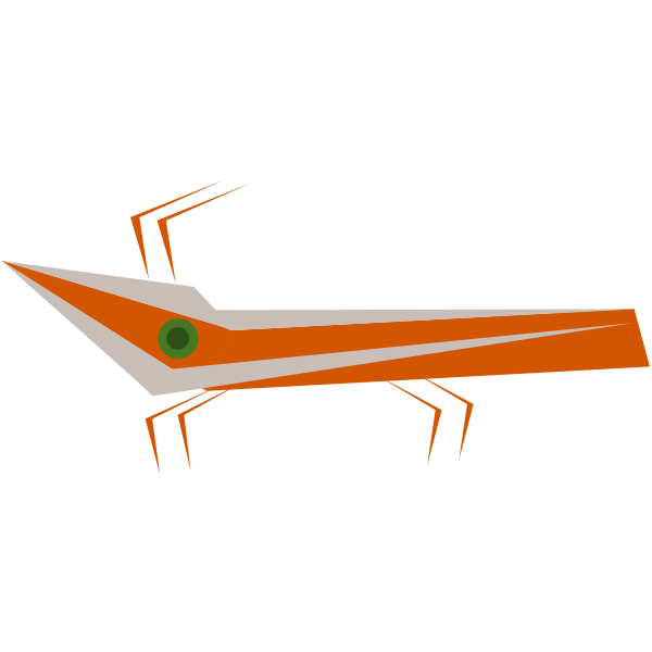 SVG Orange moth