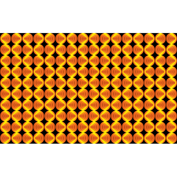 SVG Orange retro circles