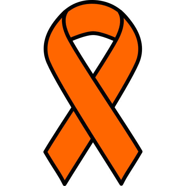 SVG Orange ribbon