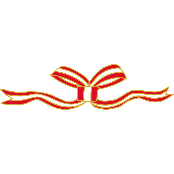 SVG Orange ribbon image