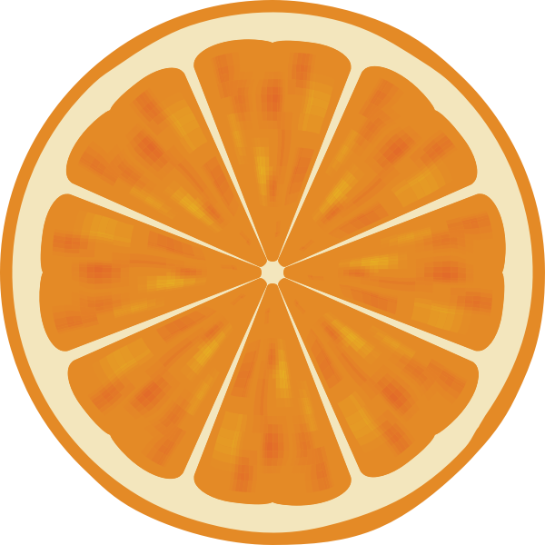 SVG Orange Slice 2