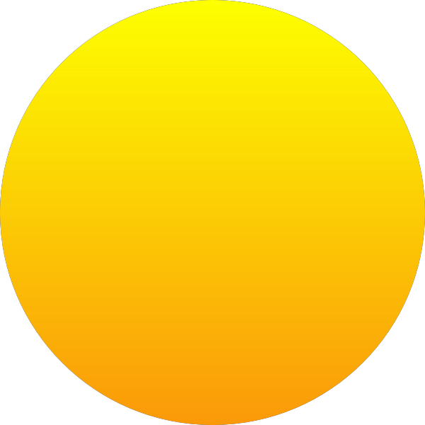 SVG Orange Sun vector image