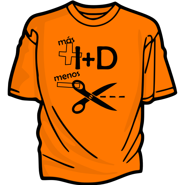 SVG Orange T-shirt