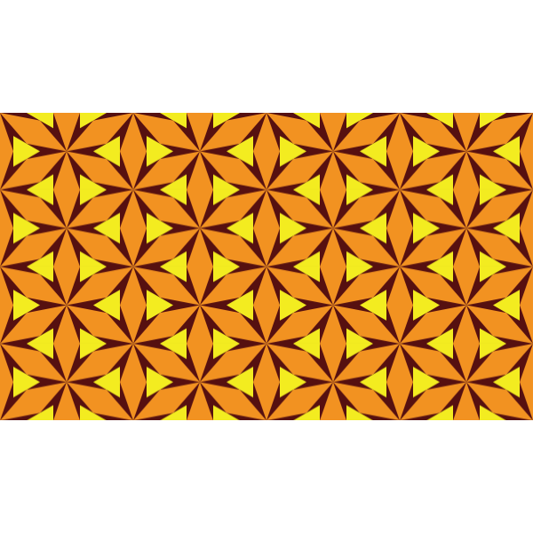 SVG Orange tessellation background