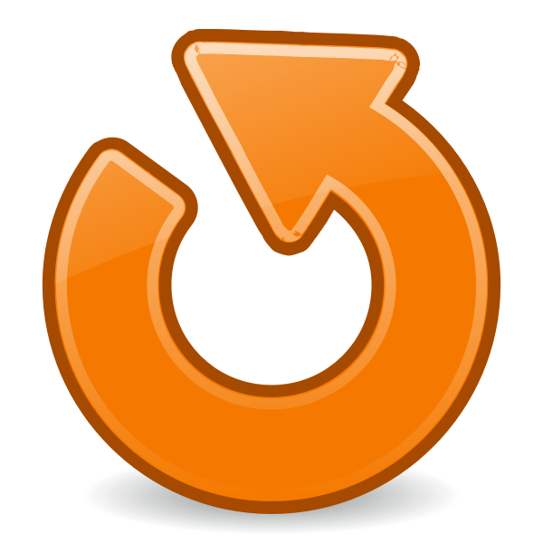 SVG Orange upgrade arrow